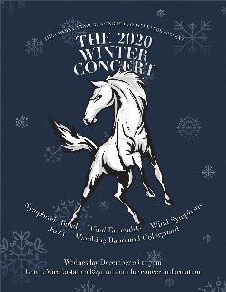 2020 Winter Concert Poster